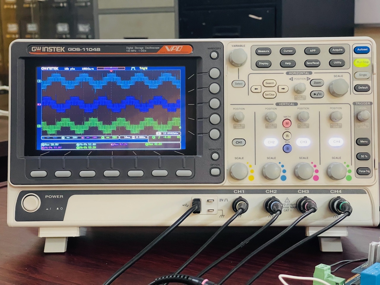 Three Phase Inverter Waceforms